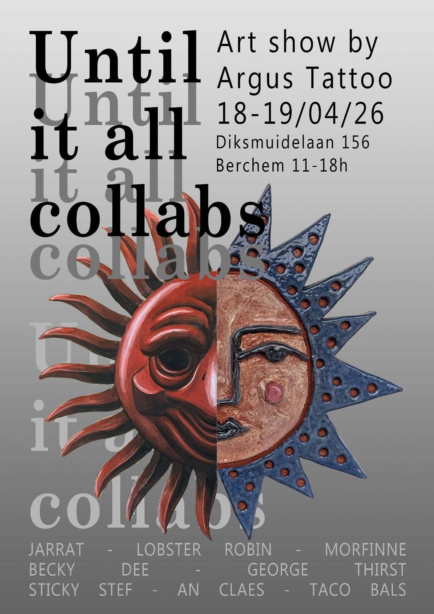 Until It All Collabs event poster